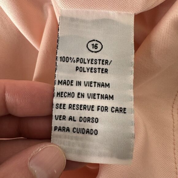 Shelby Palmer Chiffon A Line Maxi Dress Sz 16 Pink Floral Romantic Wedding Guest - Picture 7 of 13